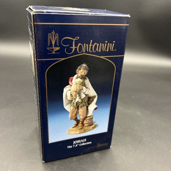Fontanini Nativity Collection 7.5" Bagpiper Josiah w/ Box - Picture 11 of 15